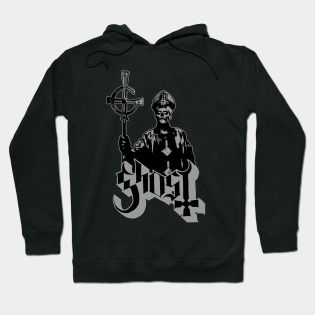 Ghost / Papa Emeritus Hoodie by Night Day On Off